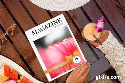 Magazine Mock-Up Glamour Edition