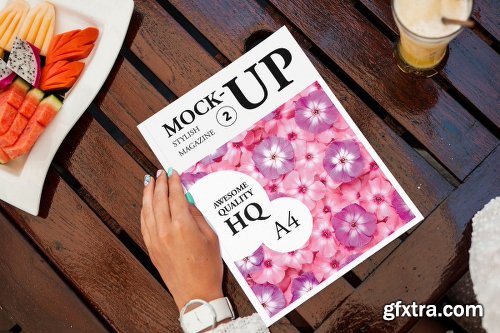 Magazine Mock-Up Glamour Edition