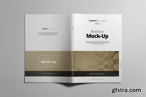 Portrait Brochure Mockup