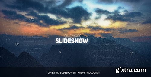 Videohive - Cinematic Slideshow - 17922075