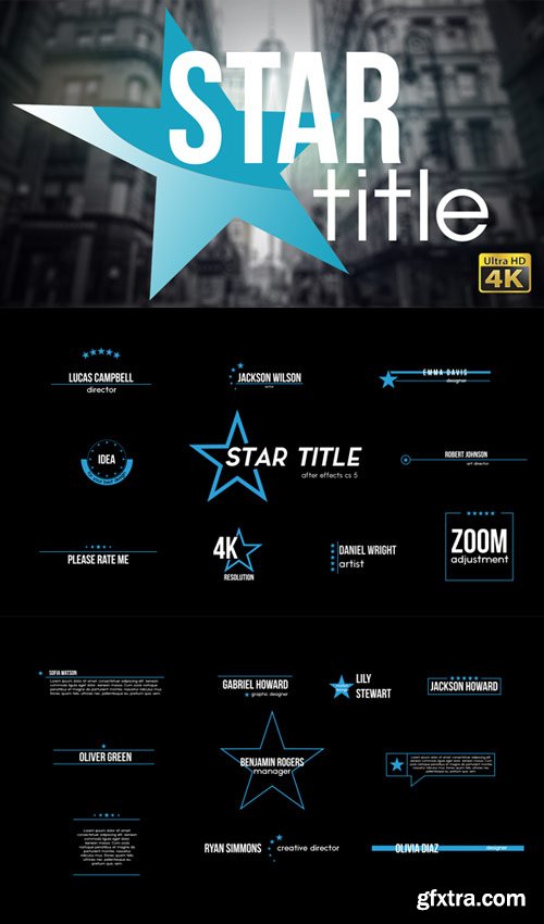 Videohive - 20 Star Titles - 17917831