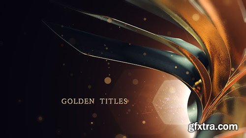 Videohive - Golden Titles - 17915387