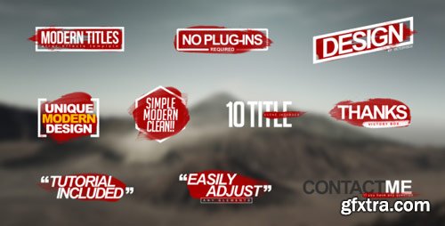 Videohive - Ink Titles - 17774181