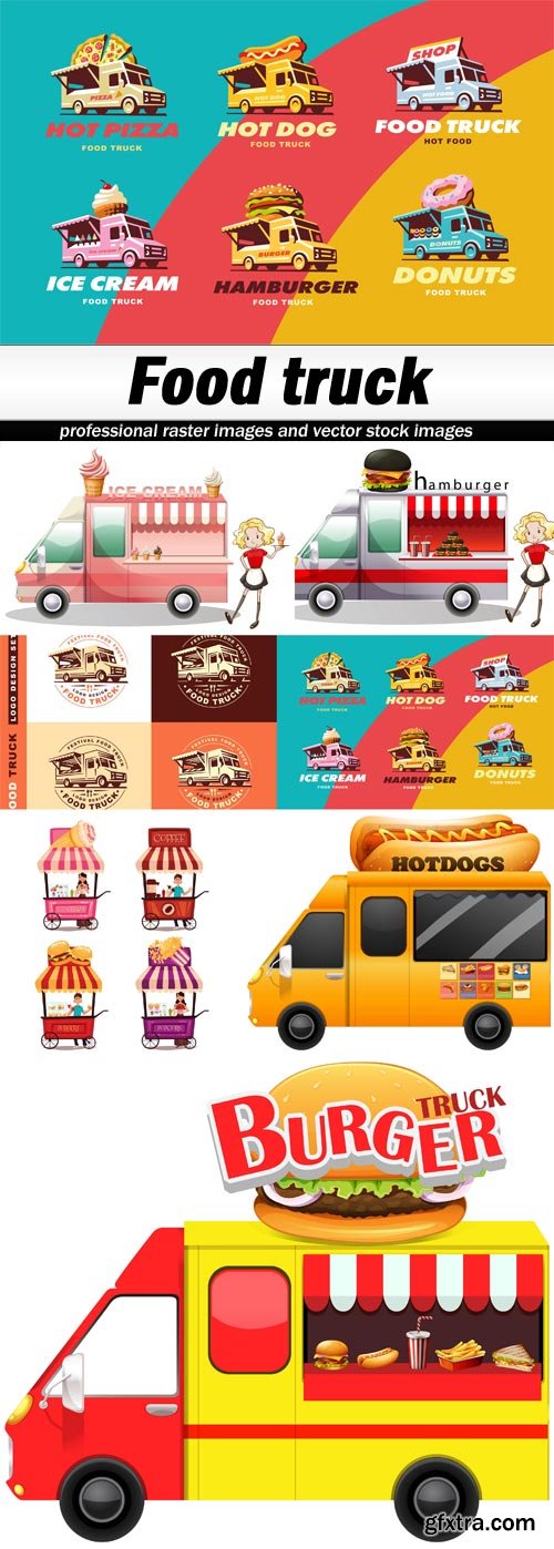 Food truck - 7 EPS