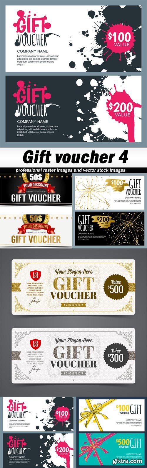 Gift voucher 4 - 5 EPS