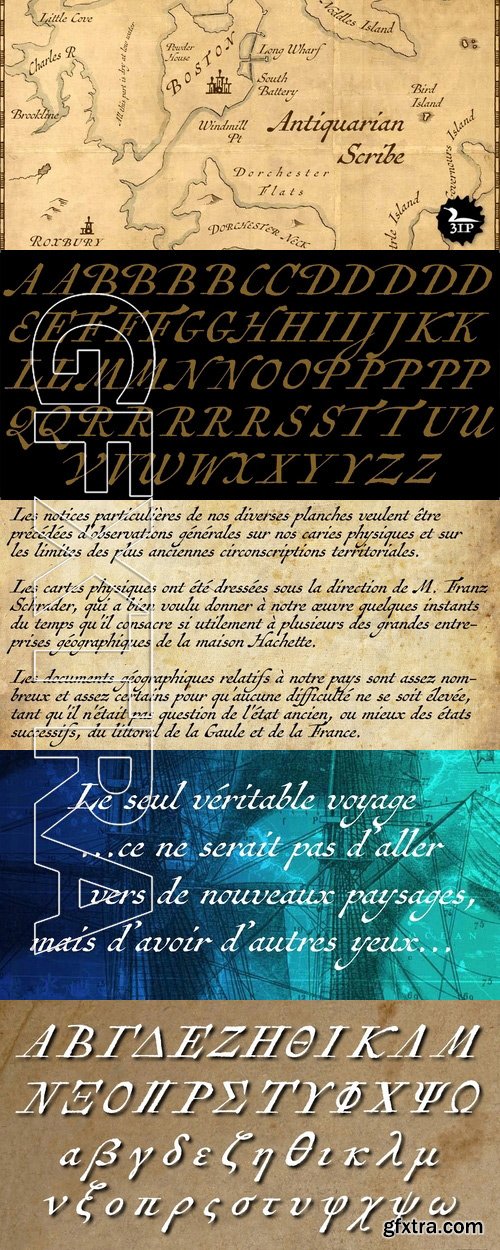 Antiquarian Scribe - 1 font: $39.00