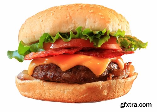 Collection of cheeseburger fast food hamburger sandwich 25 HQ Jpeg