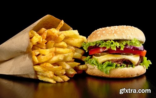 Collection of cheeseburger fast food hamburger sandwich 25 HQ Jpeg