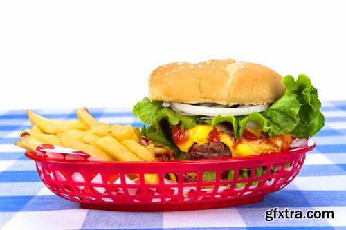 Collection of cheeseburger fast food hamburger sandwich 25 HQ Jpeg