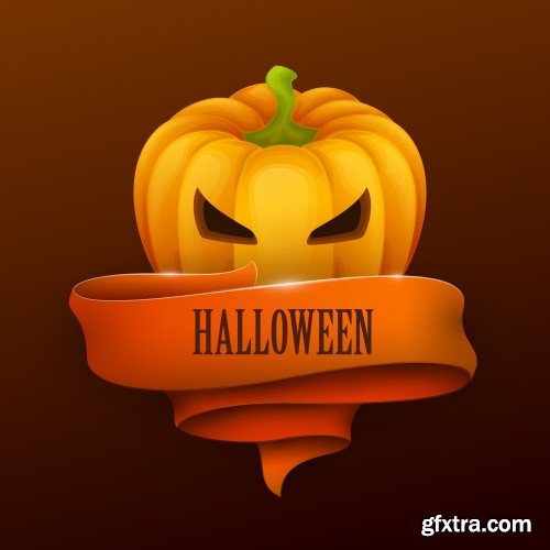 Halloween vector background and design banners