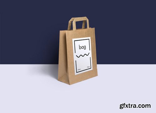 Premium Paper Bag Mockup