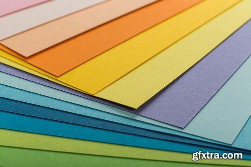 Coloured Paper - 23xUHQ JPEG