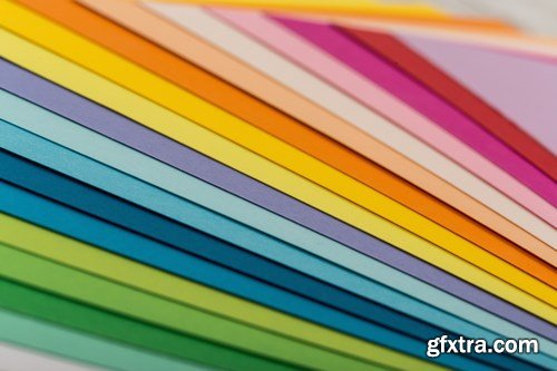 Coloured Paper - 23xUHQ JPEG