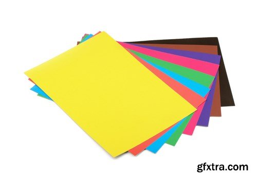 Coloured Paper - 23xUHQ JPEG