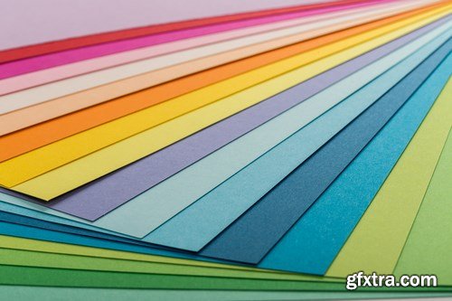 Coloured Paper - 23xUHQ JPEG