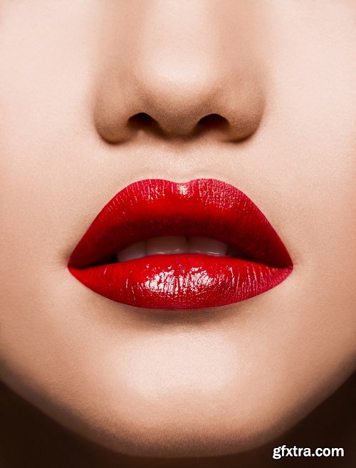 Female Lips 3 - 25xUHQ JPEG