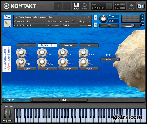 Tangent Edge Instruments Sea Trumpets KONTAKT-FANTASTiC