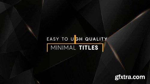 15 Minimal Titles v7 - After Effects Templates