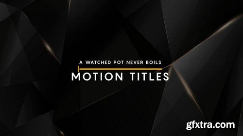 15 Minimal Titles v7 - After Effects Templates