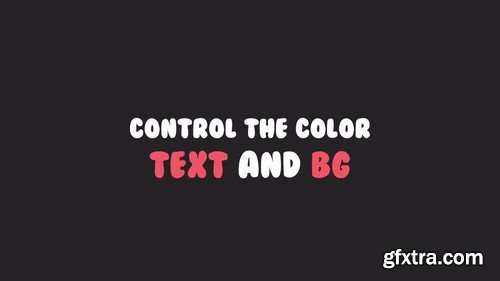 Dynamic Typography Constructor - After Effects Templates