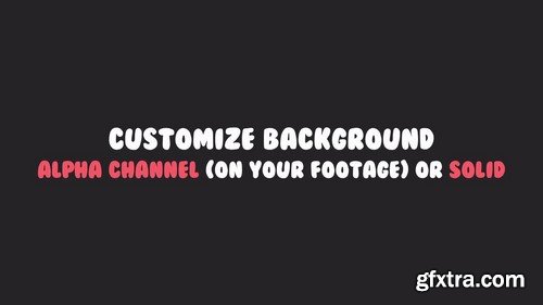 Dynamic Typography Constructor - After Effects Templates