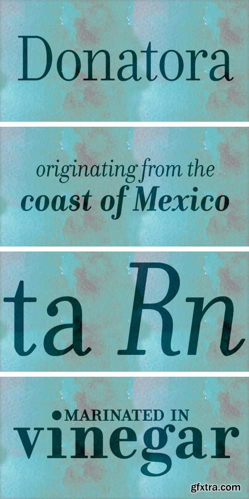 Donatora Font Family