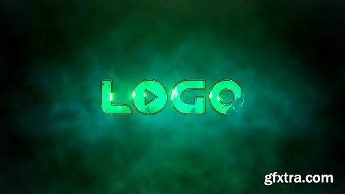 Videohive Neon Energy Glass Light Logo 17196496