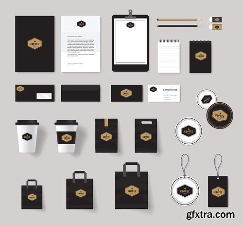 Corporate Design Food and Coffee - 12xEPS