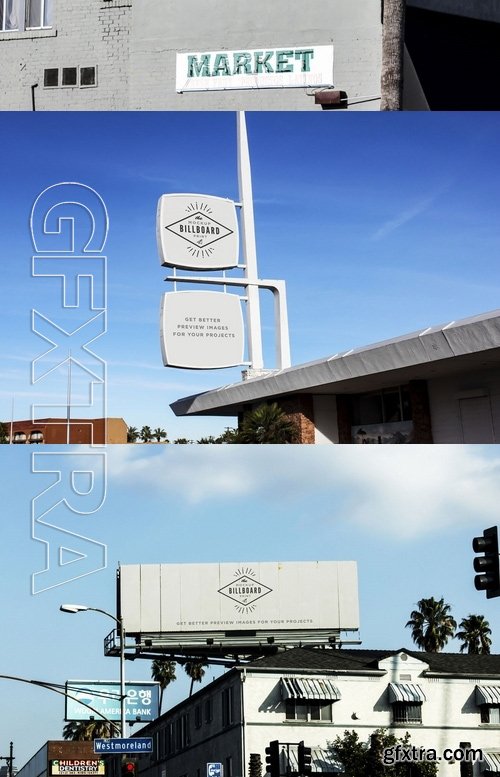 Billboard Street Indie Print Mock-Up