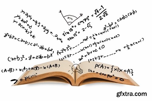 Collection of mathematics education student schoolboy science formula 25 HQ Jpeg