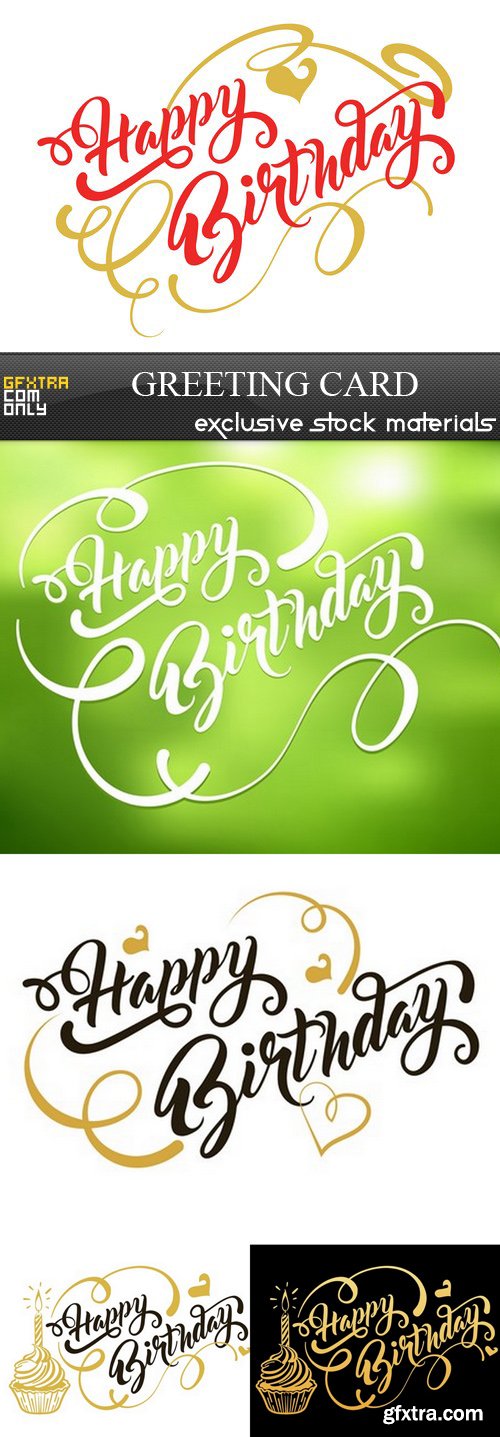 Greeting Card - 5 EPS