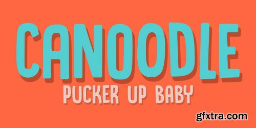 Canoodle Font Family - 2 Fonts