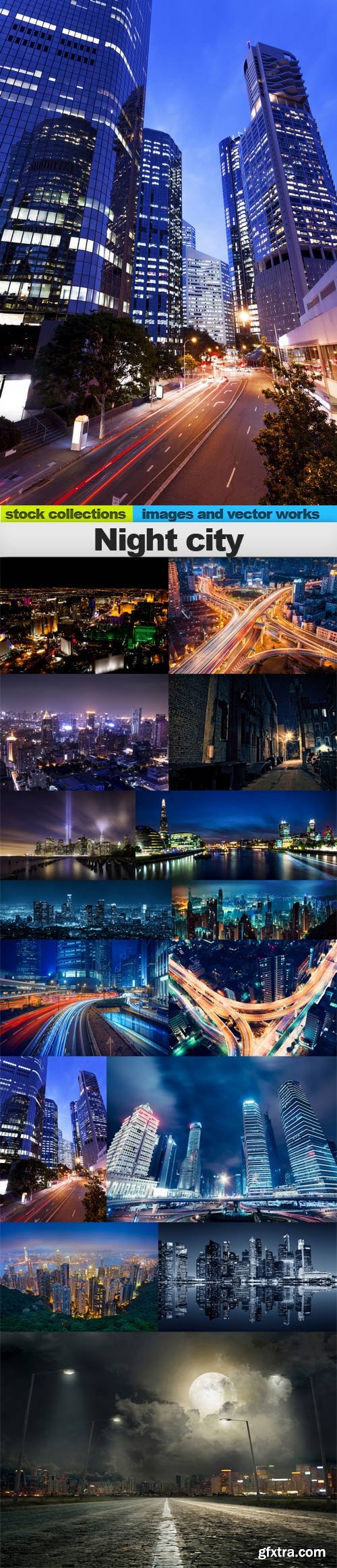 Night city, 15 x UHQ JPEG