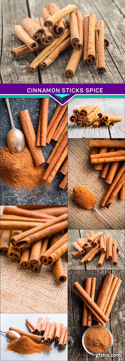 Cinnamon sticks spice 7X JPEG