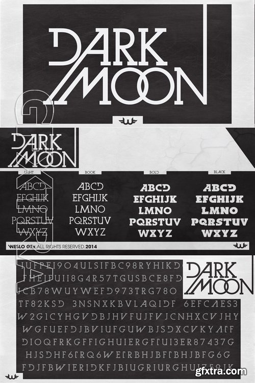 Dark Moon Serif - 1 font: $24.00