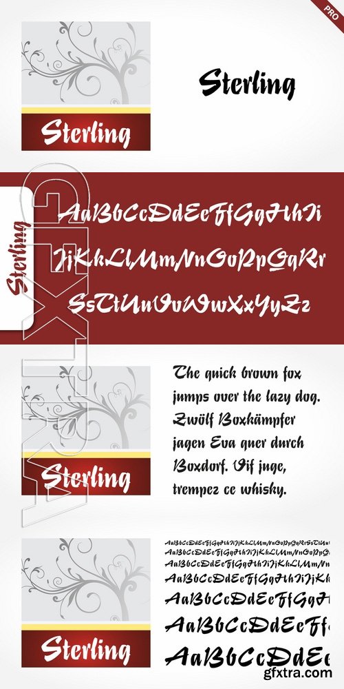 Sterling Pro font