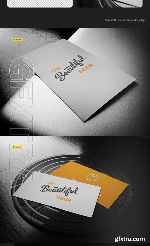 Business Cards Flyer Logo Mock-Up