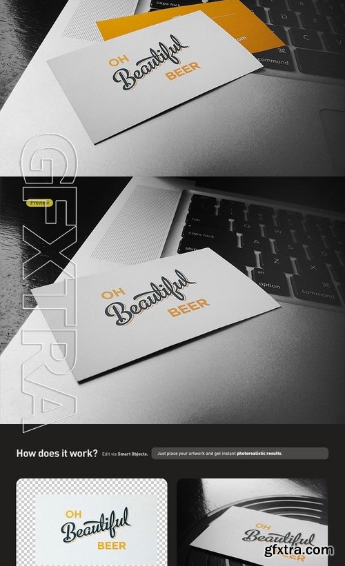 Business Cards Flyer Logo Mock-Up