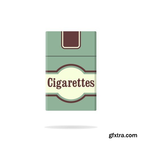 Cigarette pack - 10 EPS