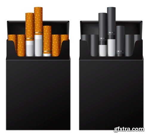 Cigarette pack - 10 EPS