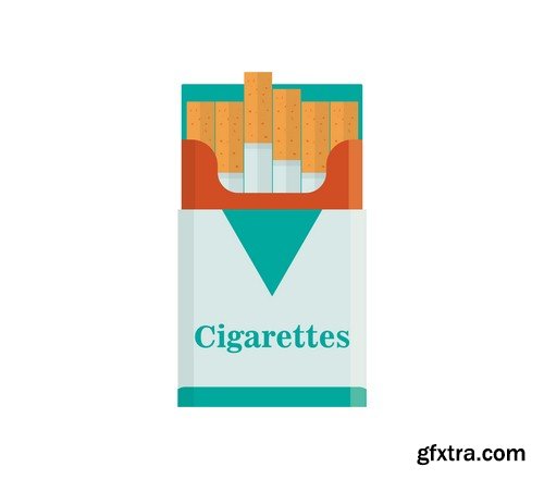 Cigarette pack - 10 EPS