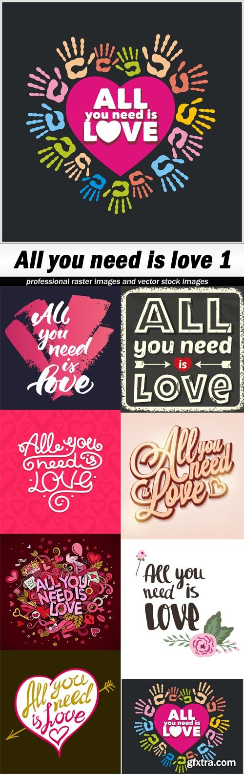 All you need is love 1 - 8 EPS