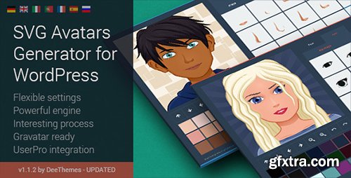 CodeCanyon - SVG Avatars Generator v1.1.2 - WordPress Plugin - 6663366