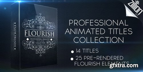 Videohive Flourish Titles Collection 7636342