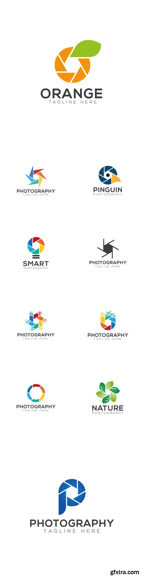 Vector Set - Photography Creative Logo Design