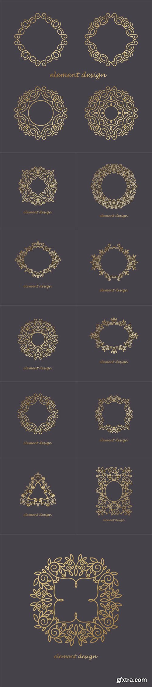 Vector Set - Logo Design Elements