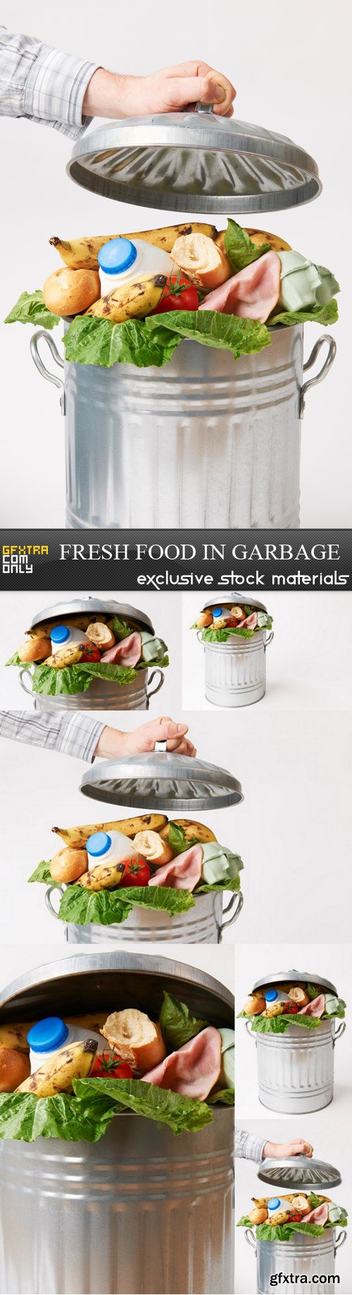 Fresh Food in Garbage - 6 UHQ JPEG