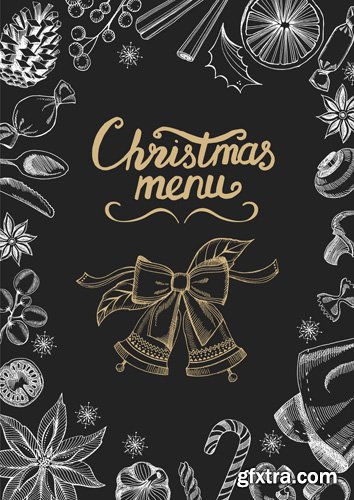 Menu restaurant, food template