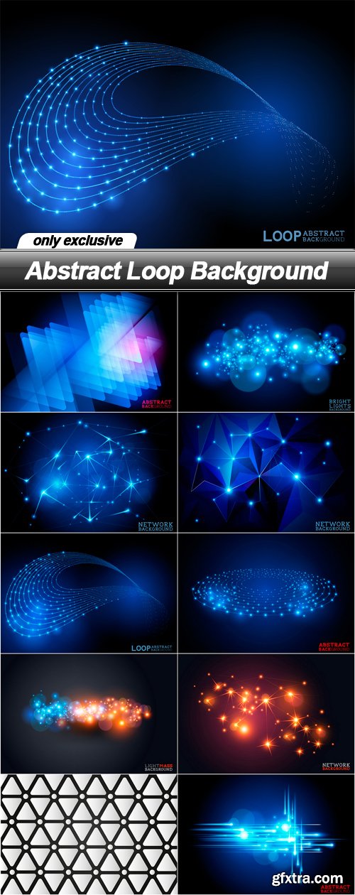 Abstract Loop Background - 10 EPS