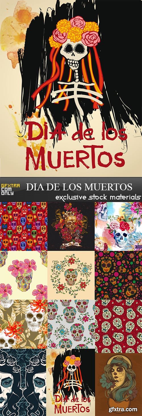 Dia de los Muertos, 12 x EPS